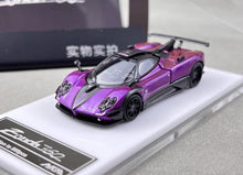 Load image into Gallery viewer, HKM 1:64 Purple Zonda 760 LH Super Racing Sports Model Diecast Metal Car New Collection
