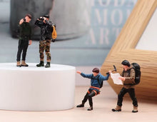 Load image into Gallery viewer, 1:64 Painted Figure Model Miniature Resin Diorama Sand Climber Set Puppet Man
