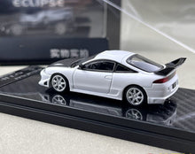 Load image into Gallery viewer, Transcend 1:64 White Carbon 1995 Eclipse GS Sports Model Diecast Metal Car New Collection
