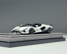 Load image into Gallery viewer, Deepmaker 1:64 White Sian FKP 37 Sports Model Diecast Resin Car New Collection
