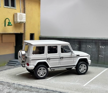 Load image into Gallery viewer, DCM 1:64 White G63 G Class AMG SUV Off Road Sports Model Diecast Metal Car BN
