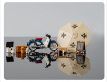 Load image into Gallery viewer, 1:64 Painted Model Miniature Resin Diorama Motorcycle Mobile Coffee Shop Sand
