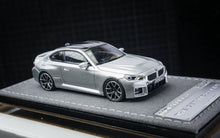 Load image into Gallery viewer, Mortal 1:64 Silver M2 G87 Coupe Sports Model Diecast Metal Car New Collection
