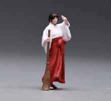 Load image into Gallery viewer, 1:64 Painted Figure Model Miniature Resin Sand Diorama Japanese Girl Woman Lady
