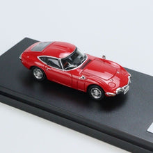 Load image into Gallery viewer, LCD 1:64 Red Toyota 2000GT Racing Sports Classic Model Toy Diecast Metal Car BN
