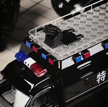 Load image into Gallery viewer, MZS 1:64 Black SWAT F550 ‌Duty Troop Carrier APC Model Diecast Metal Car New Collection
