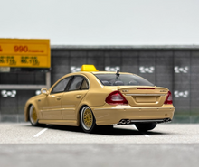 Load image into Gallery viewer, MK 1:64 Yellow E63 W211 Taxi Classic Sports Sedan Model Diecast Metal Car New Collection
