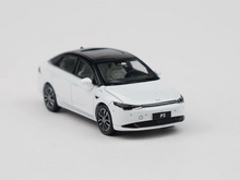 Load image into Gallery viewer, XCARTOY 1:64 White Xpeng P5 EV Sedan Sports Model Diecast Metal Car New Collection

