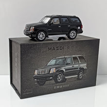 Load image into Gallery viewer, Masdi 1:64 Black 2005 Escalade Full Size SUV Sport Model Diecast Metal Car BN
