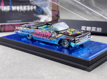 Load image into Gallery viewer, FW 1:64 Graffiti IMPALA Convertible Muscle Sports Model Diecast Metal Car New Collection
