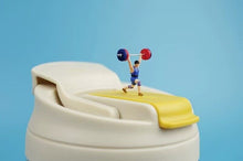 Load image into Gallery viewer, 1:64 Painted Figure Model Miniature Resin Diorama Sand Weightlifter Sports Toy

