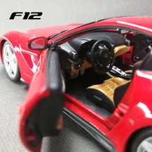 Load image into Gallery viewer, Bburago 1:24 Red F12 Berlinetta Racing Sports Model Toy Diecast Metal Car BN
