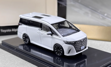 Load image into Gallery viewer, Model1 1:64 White Alphard AH40 MPV Mini Van Model Metal Diecast Car New Collection
