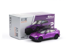 Load image into Gallery viewer, Poprace 1:64 Purple DBX 707 SUV Sports Model Diecast Metal Car New Collection
