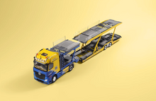 Load image into Gallery viewer, 1:64 Spoon Actros Gigaspace 4x2 Trailer Truck FD2 #95 Model Diecast Metal Car
