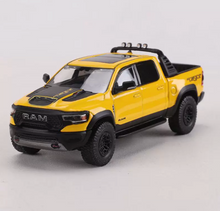 Load image into Gallery viewer, Shadow 1:64 Yellow RAM TRX Pickup Truck Sports Model Diecast Metal Car New Collection
