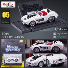 Load image into Gallery viewer, Maisto 1:64 White 1964 Shelby Cobra Racing Sports Model Toy Diecast Metal Car
