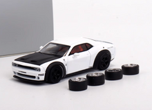 Load image into Gallery viewer, FW 1:64 White SRT Hellcat Muscle Coupe Sports Model Diecast Metal Car New Collection
