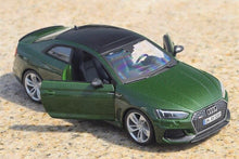 Load image into Gallery viewer, Bburago 1:24 Green RS5 Coupe Racing Sports Model Toy Diecast Metal Car Box BN
