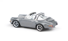 Load image into Gallery viewer, Poprace 1:64 Grey Singer 964 Targa Racing Sports Model Diecast Metal Car New Collect
