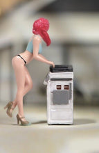 Load image into Gallery viewer, 1:64 Painted Figure Model Miniature Resin Diorama Sand Sex Girl with Pinter Toy New
