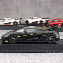 Load image into Gallery viewer, AUTOart 1:64 Black One 1 Super Racing Sports Model Car ABS New Collection
