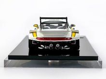 Load image into Gallery viewer, SW 1:64 Luminous Yellow 911 RWB 993 #23 Big Spoiler Model Diecast Metal Car
