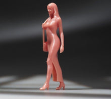 Load image into Gallery viewer, 1:64 Painted Unpainted Figure Model Miniature Resin Diorama Sand Sexy Girl Lady
