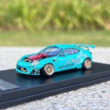 Load image into Gallery viewer, DCM 1:64 Blue JDM GT45 86 GR Pandem Racing Sports Model Diecast Metal Car BN
