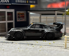 Load image into Gallery viewer, 1:64 Black Carbon RWB 993 Racing Sports Classic Model Diecast Metal Car New Collection
