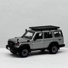 Load image into Gallery viewer, DBGT 1:64 Silver Land Cruiser LC70 SUV ORV Sports Model Diecast Metal Car New Collection

