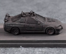 Load image into Gallery viewer, SW 1:64 Skyline GTR R34 Mad Max Figure Sports Model Diecast Metal Car New Collection
