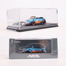 Load image into Gallery viewer, HKM 1:64 RWB Gulf Beetle VW Convertible Sports Model Diecast Metal Car
