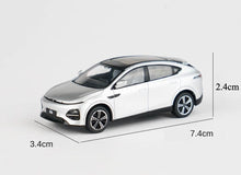 Load image into Gallery viewer, XCARTOYS 1:64 Silver Xpeng G6 EV Electric Vehicle SUV Model Diecast Metal Car
