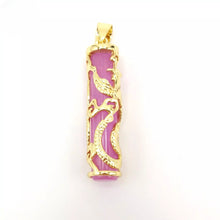 Load image into Gallery viewer, Nature Jade Phoenix Pendant Necklace Gift Jewelry charm Blessing Lucky Fortune g
