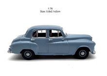 Load image into Gallery viewer, 1:76 Blue Humber Classic Vintage Sedan Sports Model Diecast Metal Car New Collection
