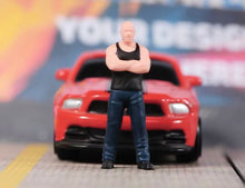 Load image into Gallery viewer, 1:64 Painted Figure Model Miniature Resin Diorama Sand Driver Speed Car Lady Man
