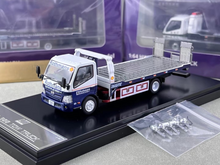 Load image into Gallery viewer, UM 1:64 Rothmans 300 HINO Dutro Mk2 Flatbed Tow Truck Model Diecast Metal Car
