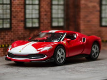 Load image into Gallery viewer, Bburago 1:64 Red 296 GTB Fiorano Sports Open Model Diecast Metal Car New Collection
