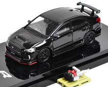 Load image into Gallery viewer, HJ 1:64 JDM Impraza WRX STI Engine Sports RA-R Model Diecast Metal Car New Collection
