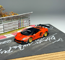 Load image into Gallery viewer, Minigt 1:64 Orange Aventador MDX Sports Model Diecast Metal Car New Collection
