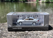 Load image into Gallery viewer, Model1 1:64 Silver GS300 Luxury Sedan Sports Model Metal Diecast Car BN
