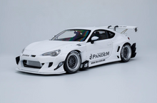 Load image into Gallery viewer, DCN 1:18 JDM White GR86 Pandem Widebody Sports Model Diecast Metal Car New
