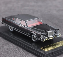 Load image into Gallery viewer, Sunstar 1:64 Black 1979 Lincoln Continental Town Model Diecast Metal Car New Collection
