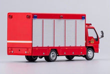 Load image into Gallery viewer, GCD 1:64 Red Rescue Fire Engine Van Truck Model Diecast Metal Car New
