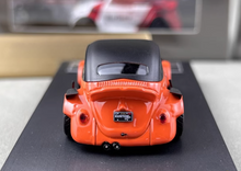 Load image into Gallery viewer, HKM 1:64 Orange VW RWB Beetle Convertible Sports Model Diecast Metal Car New Collection

