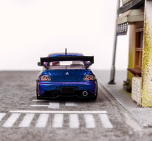 Load image into Gallery viewer, CM 1:64 Purple Evolution EVO Lancer 9 IX Sports Model Diecast Metal Car New
