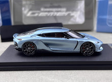 Load image into Gallery viewer, BSC 1:64 Ice Blue Gemera Coupe Sports Model Diecast Metal Car BN
