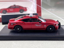 Load image into Gallery viewer, Rollin 1:64 2008 Red Ridely Township Police Charger Model Diecast Metal Car

