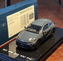 Load image into Gallery viewer, HJ64 1:64 Gray Crown 2.5L Hybrid Sports Model Diecast Metal Car New Collection
